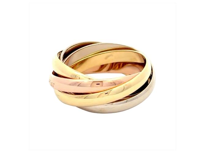 Anello Trinity Cartier a cinque file - vista 4