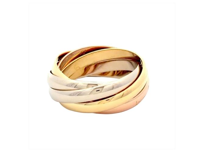 Anello Trinity Cartier a cinque file - vista 6