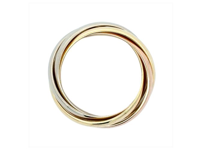 Anello Trinity Cartier a cinque file - vista 7