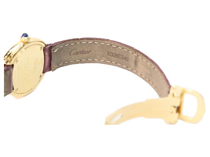 Cartier Must Trinity Vermeil SM Quartz Uhr - Ansicht 7