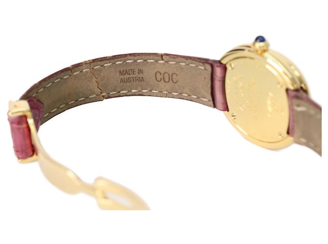 Cartier Must Trinity Vermeil SM Quartz Uhr - Ansicht 8