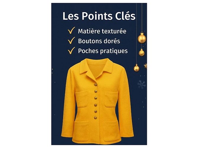 Cambon Completo Gonna Chanel Vintage in Tweed - Albicocca - vista 5