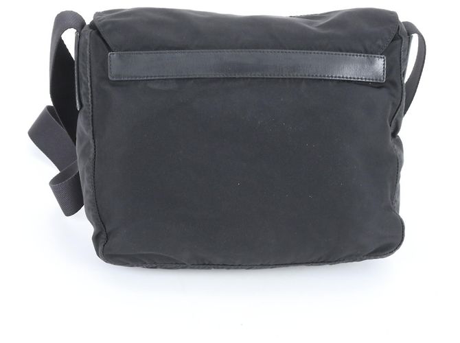 Tote Sac à bandoulière en nylon Tessuto Prada avec logo triangle en cuir - Ansicht 2