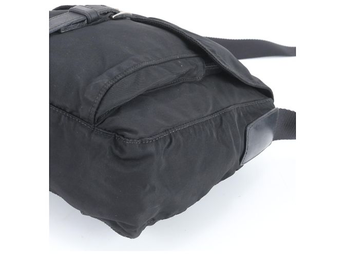 Tote Sac à bandoulière en nylon Tessuto Prada avec logo triangle en cuir - Ansicht 3