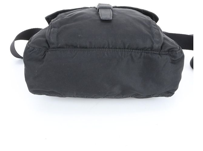 Tote Sac à bandoulière en nylon Tessuto Prada avec logo triangle en cuir - Ansicht 4
