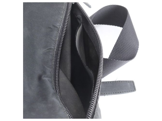 Tote Sac à bandoulière en nylon Tessuto Prada avec logo triangle en cuir - Ansicht 7