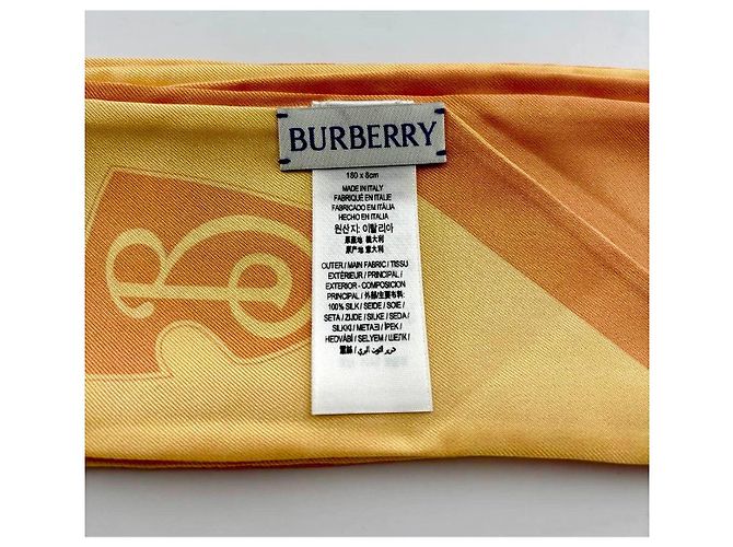 Burberry Seidenschal Mehrfarben - Ansicht 2