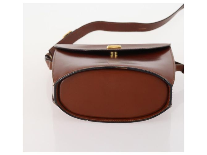 Borsa a Spalla BALLY Pelle 2 Set Marrone Bordeaux Auth 176708 Bordò - vista 7
