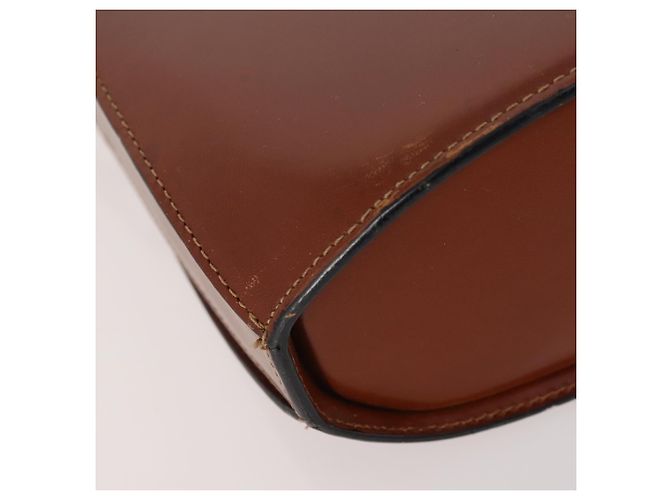 Borsa a Spalla BALLY Pelle 2 Set Marrone Bordeaux Auth 176708 Bordò - vista 8