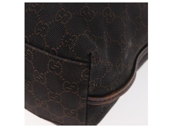 Borsa a Spalla GUCCI GG Canvas Marrone 101341 Auth 178264 - vista 16