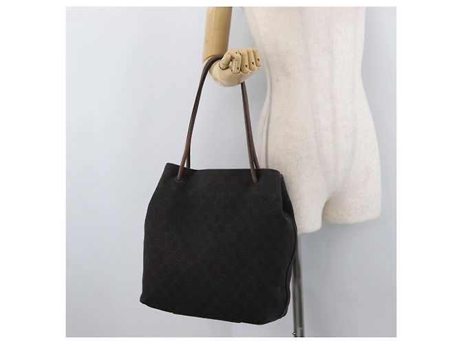 Borsa a Spalla GUCCI GG Canvas Marrone 101341 Auth 178264 - vista 21