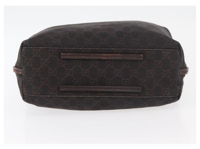 Borsa a Spalla GUCCI GG Canvas Marrone 101341 Auth 178264 - vista 5