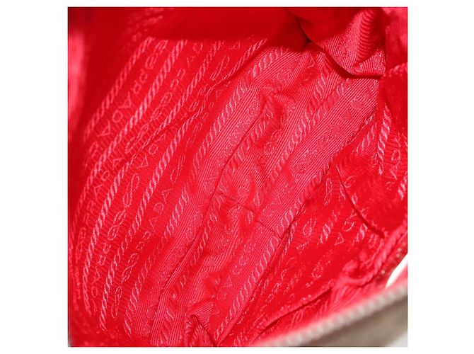 Borsa a tracolla PRADA Sports Line Nylon Canvas 3 Set Black Red Auth bs34765 Nero Rosso - vista 22