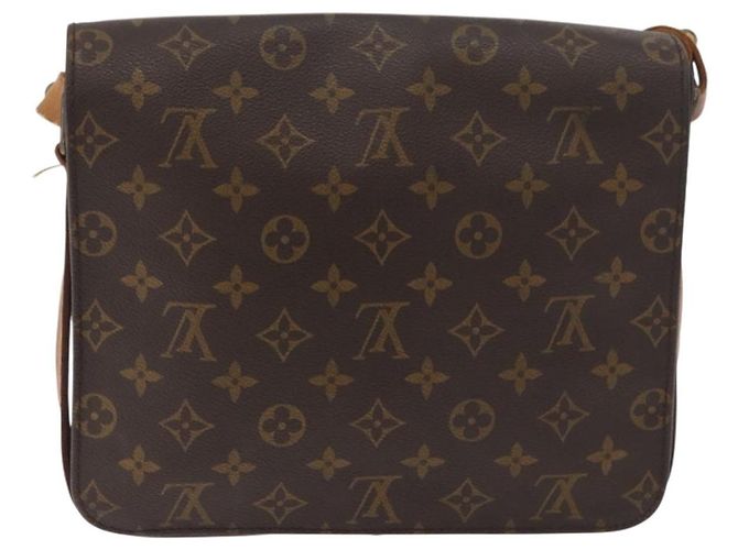 LOUIS VUITTON Borsa a tracolla Monogram Cartouchiere GM M51252 LV Auth 178661 Monogramma - vista 2