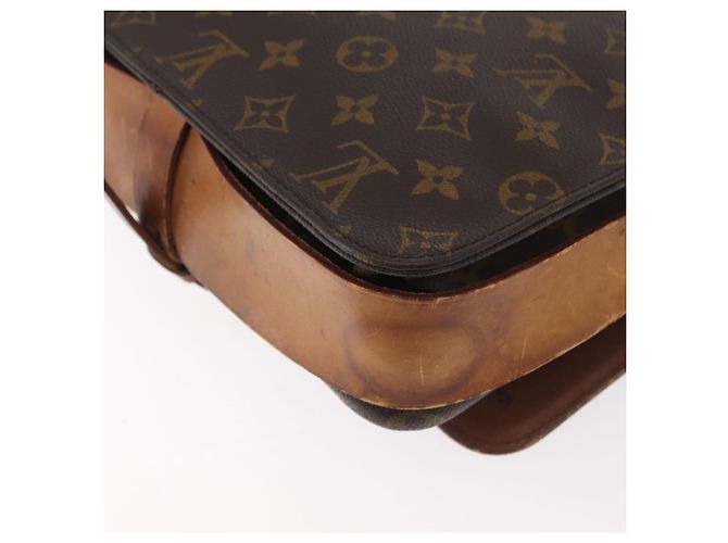 LOUIS VUITTON Borsa a tracolla Monogram Cartouchiere GM M51252 LV Auth 178661 Monogramma - vista 8