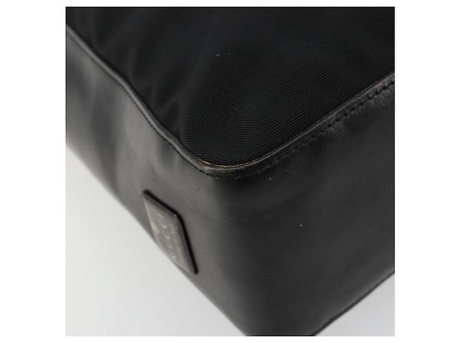 Bolso de Hombro GUCCI Nylon Negro Plata 001 3766 2123 Auth bs34556 - vista 14
