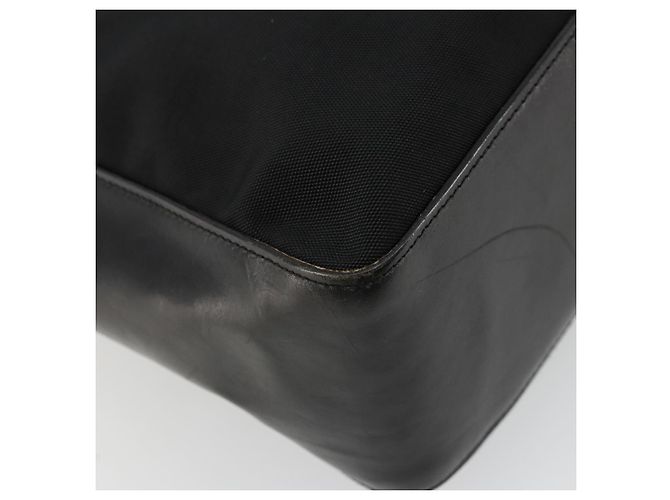 Bolso de Hombro GUCCI Nylon Negro Plata 001 3766 2123 Auth bs34556 - vista 16
