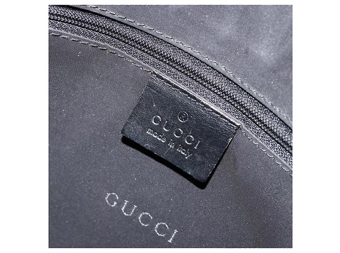 Bolso de Hombro GUCCI Nylon Negro Plata 001 3766 2123 Auth bs34556 - vista 18