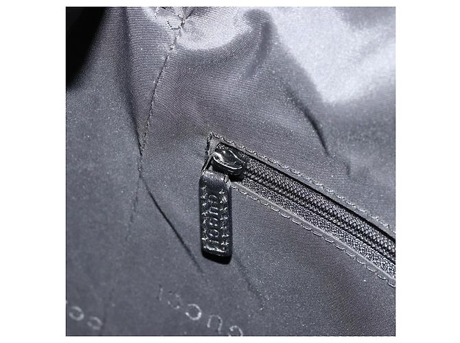 Bolso de Hombro GUCCI Nylon Negro Plata 001 3766 2123 Auth bs34556 - vista 21