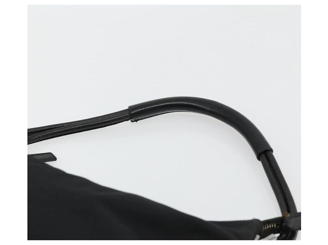 Bolso de Hombro GUCCI Nylon Negro Plata 001 3766 2123 Auth bs34556 - vista 8