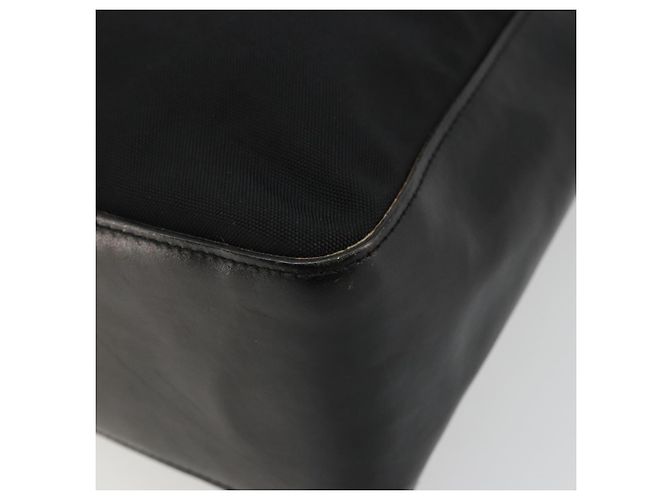 Bolso de Hombro GUCCI Nylon Negro Plata 001 3766 2123 Auth bs34556 - vista 9