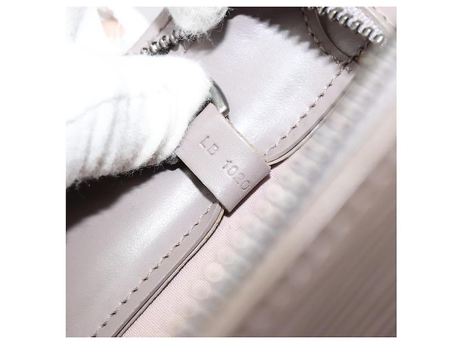 Borsa Tote LOUIS VUITTON Epi Croisette GM Lilac M5250B LV Auth 176388 Porpora - vista 12