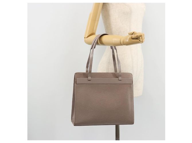 Borsa Tote LOUIS VUITTON Epi Croisette GM Lilac M5250B LV Auth 176388 Porpora - vista 22