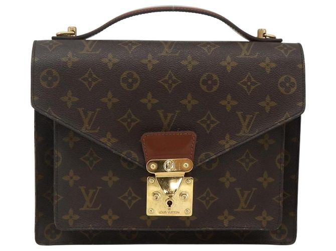 LOUIS VUITTON Borsa Monogram Monceau 28 M51185 LV Auth 177198 Monogramma - vista 13