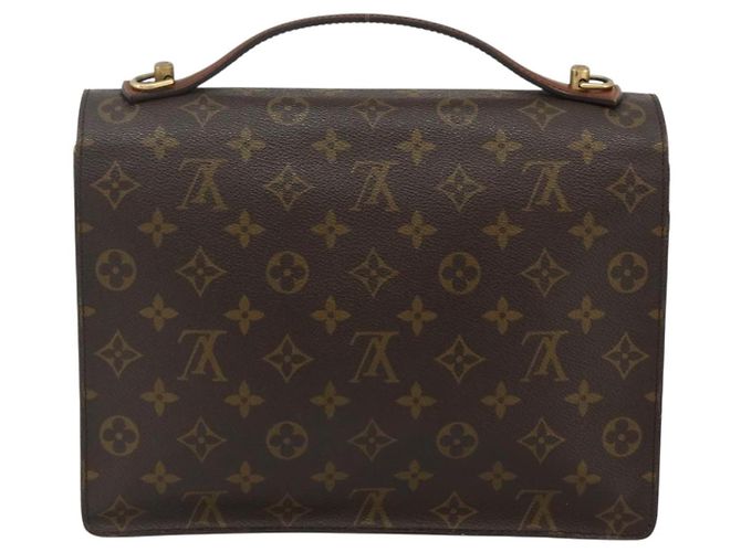 LOUIS VUITTON Borsa Monogram Monceau 28 M51185 LV Auth 177198 Monogramma - vista 2