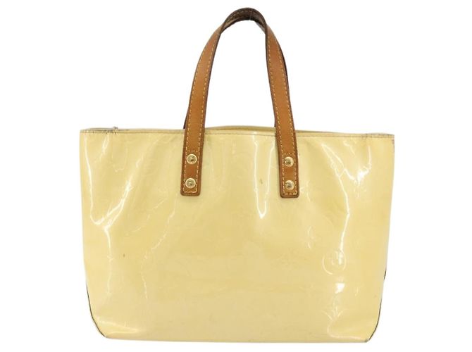 LOUIS VUITTON Borsa Monogram Vernis Reade PM Gris M91145 LV Auth BA12366 Grigio - vista 13