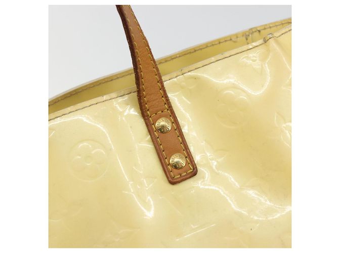 LOUIS VUITTON Borsa Monogram Vernis Reade PM Gris M91145 LV Auth BA12366 Grigio - vista 17