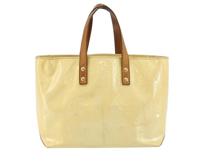 LOUIS VUITTON Borsa Monogram Vernis Reade PM Gris M91145 LV Auth BA12366 Grigio - vista 2