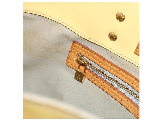 LOUIS VUITTON Borsa Monogram Vernis Reade PM Gris M91145 LV Auth BA12366 Grigio - vista 21