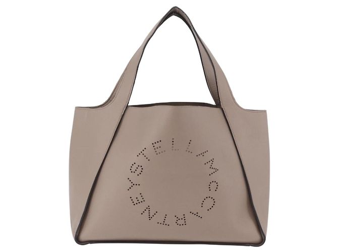 Autre Marque Borsa a tracolla Stella MacCartney in pelle beige Auth ka4182 - vista 13