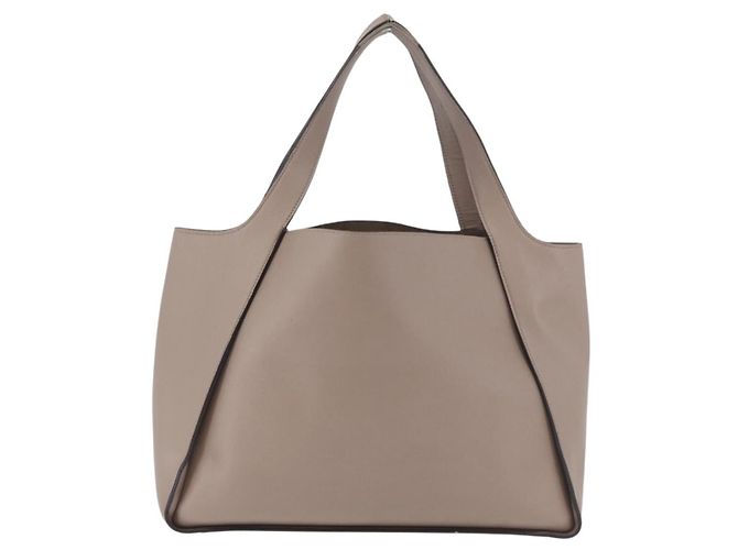 Autre Marque Borsa a tracolla Stella MacCartney in pelle beige Auth ka4182 - vista 2
