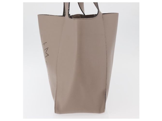 Autre Marque Borsa a tracolla Stella MacCartney in pelle beige Auth ka4182 - vista 3