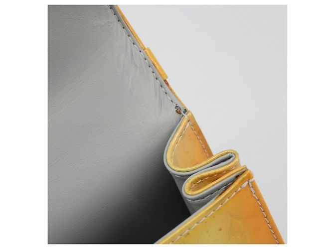 LOUIS VUITTON Monogram Vernis Spring street Hand Bag Gris M91029 LV Auth 171224 Grigio - vista 10