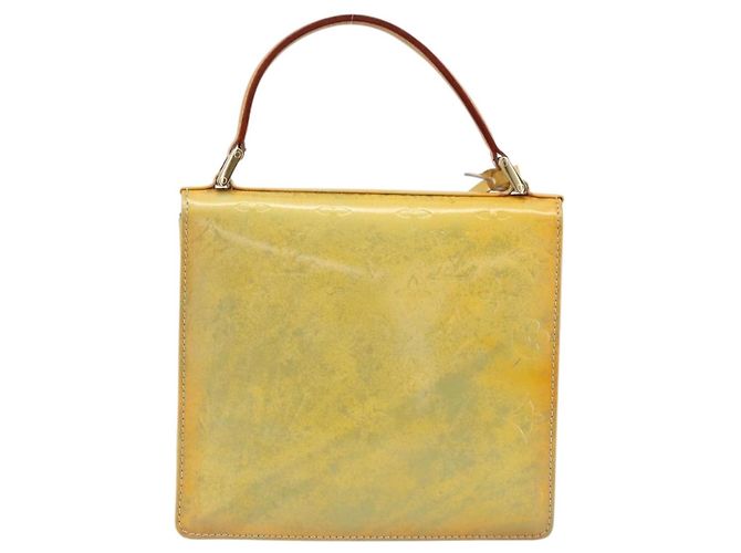 LOUIS VUITTON Monogram Vernis Spring street Hand Bag Gris M91029 LV Auth 171224 Grigio - vista 2