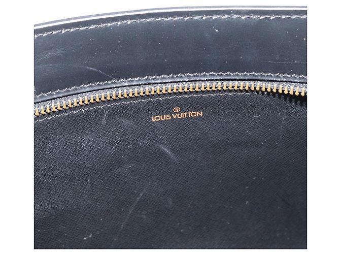 LOUIS VUITTON Epi Angian Shoulder Bag 2way Black M52112 LV Auth 179017 Noir - vue 18