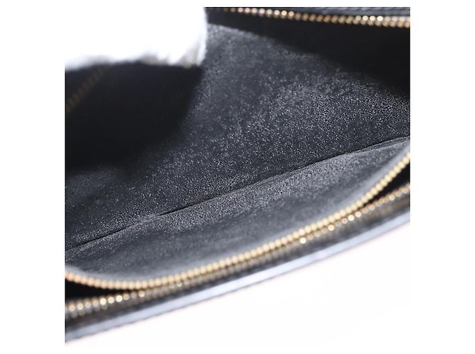 LOUIS VUITTON Epi Angian Shoulder Bag 2way Black M52112 LV Auth 179017 Noir - vue 26