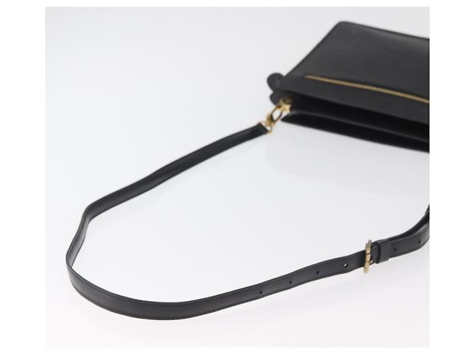 LOUIS VUITTON Epi Angian Shoulder Bag 2way Black M52112 LV Auth 179017 Noir - vue 7