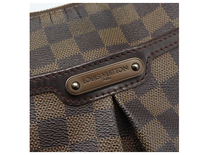 LOUIS VUITTON Borsa a tracolla Damier Ebene Bloomsbury PM N42251 LV Auth 178142 - vista 18