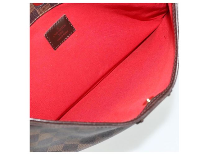 LOUIS VUITTON Borsa a tracolla Damier Ebene Bloomsbury PM N42251 LV Auth 178142 - vista 22