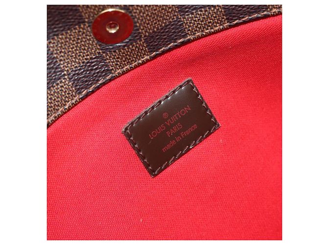 LOUIS VUITTON Borsa a tracolla Damier Ebene Bloomsbury PM N42251 LV Auth 178142 - vista 23