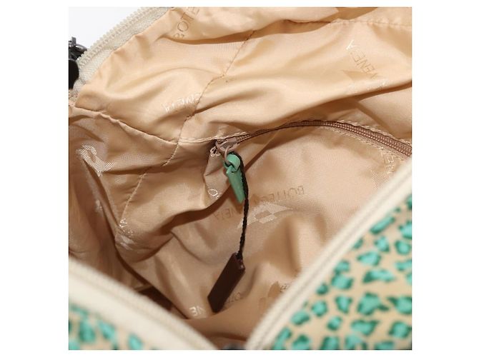 Borsa BOTTEGA VENETA Nylon Pelle Verde Autentica 171524 - vista 22