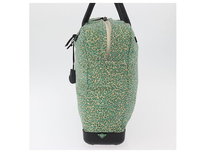 Borsa BOTTEGA VENETA Nylon Pelle Verde Autentica 171524 - vista 3