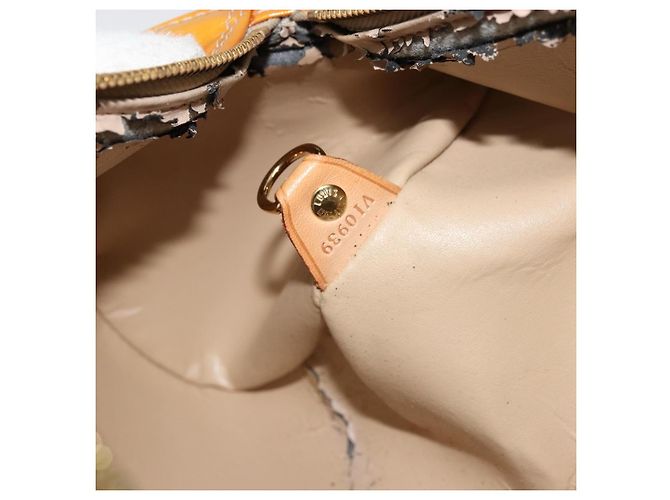 LOUIS VUITTON Borsa Monogram Vernis Bedford Beige M91006 LV Auth 171223 - vista 12