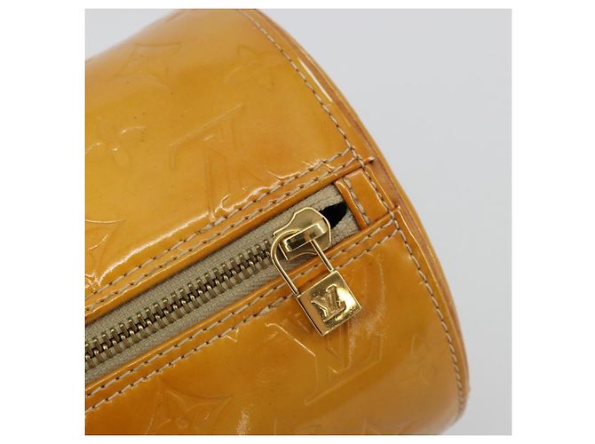LOUIS VUITTON Borsa Monogram Vernis Bedford Beige M91006 LV Auth 171223 - vista 18