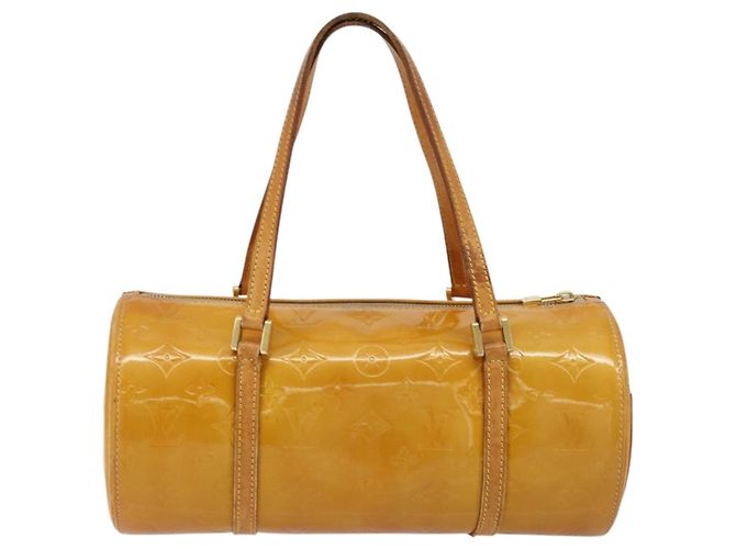 LOUIS VUITTON Borsa Monogram Vernis Bedford Beige M91006 LV Auth 171223 - vista 2