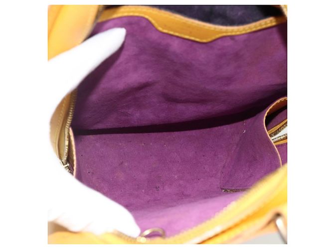Zaino LOUIS VUITTON Epi Mabillon Giallo M52239 LV Auth 177227 - vista 10